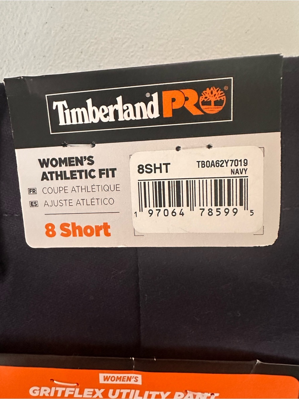 Timberland PRO Women's Navy Athletic Shorts